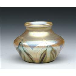 TIFFANY DECORATED VASE