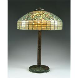 TIFFANY OAK LEAF AND ACORN LAMP