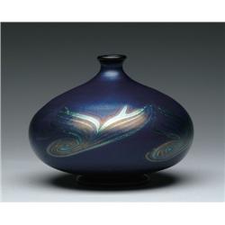 TIFFANY DECORATED VASE