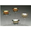 Image 1 : FOUR TIFFANY SPICE DISHES