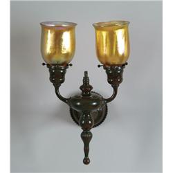 TIFFANY TWO LITE SCONCE