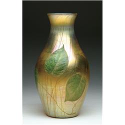 TIFFANY DECORATED VASE