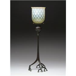 TIFFANY ROOT CANDLE LAMP