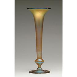 TIFFANY TRUMPET VASE