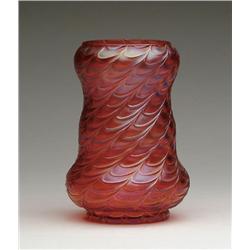 AUSTRIAN RED VASE