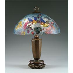 HANDEL EXOTIC BIRD LAMP
