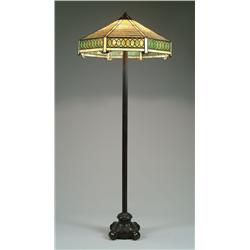 HANDEL LEADED FLOOR LAMP