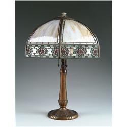 HANDEL METAL OVERLAY LAMP