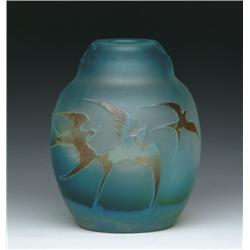GALLE BIRD VASE