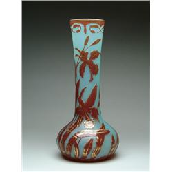 MONUMENTAL DAUM CAMEO VASE