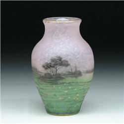 DAUM NANCY PRAIRIE VASE