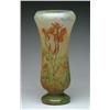 Image 1 : DAUM CAMEO AND ENAMELED VASE