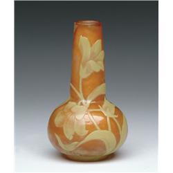 MULLER WHEELCARVED VASE