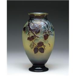 GALLE MOLD BLOWN VASE