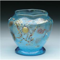 GALLE ENAMELED VASE