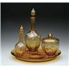 Image 1 : GALLE ENAMELED CONDIMENT SET