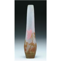 DAUM ROSE VASE