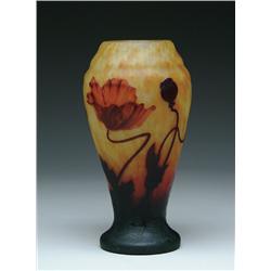 DAUM PADDED VASE