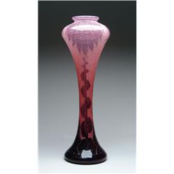MONUMENTAL LEVERRE DECO VASE