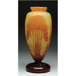 LEVERRE ART DECO VASE