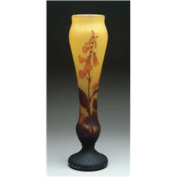 MONUMENTAL DAUM NANCY VASE