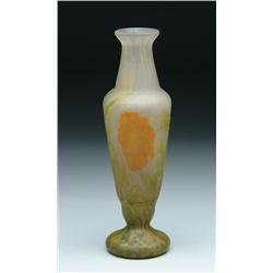 DAUM PADDED VASE