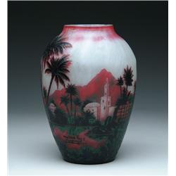MULLER CAMEO VASE