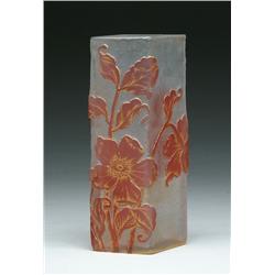 DAUM NANCY CAMEO VASE