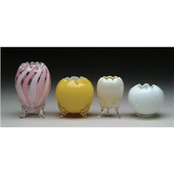 FOUR ROSE BOWLS