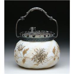 CROWN MILANO BISCUIT JAR