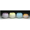Image 1 : FOUR SATIN ROSE BOWLS