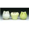 Image 1 : THREE MINIATURE ROSE BOWLS