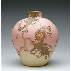 BURMESE DECORATED VASE