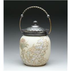 CROWN MILANO BISCUIT JAR