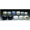 Image 1 : ELEVEN CHINA and POTTERY ROSE BOWLS