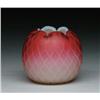 Image 1 : MOP SATIN GLASS ROSE BOWL