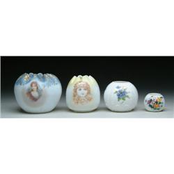 FOUR ROSE BOWLS