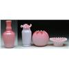 Image 1 : FOUR ART GLASS VASES