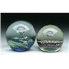 Image 1 : TWO GLASS PAPERWEIGHTS