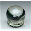 Image 1 : CRIMPED WHITE ROSE PAPERWEIGHT