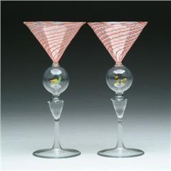 PAIR OF BIMINI STEMS