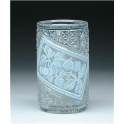 ENGLISH CAMEO PANEL VASE
