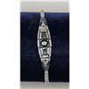 Image 1 : SAPPHIRE AND DIAMOND BRACELET