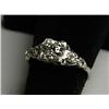 Image 1 : PLATINUM AND DIAMOND RING