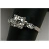 Image 1 : DIAMOND AND PLATINUM RING