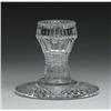 Image 1 : CUT GLASS PEDESTAL BASE