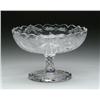 Image 1 : PAIRPOINT CUT GLASS COMPOTE