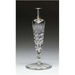 CUT GLASS LAMP BASE