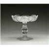 Image 1 : CUT GLASS COMPOTE