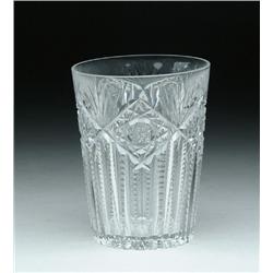 CUT GLASS TUMBLER